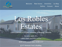 Tablet Screenshot of losroblesestates.com